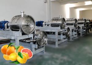 China Custom Citrus Juice Fruit Processing Line SUS304 Stainless Steel Material on sale