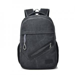  Custom Outdoor Casual Waterproof Cotton Canvas Travel Backpack 16oz 30 X 18 X 48CM Manufactures