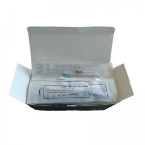 China Filler Injection Micro Blunt Needle Cannula Syringe 27g 38mm on sale