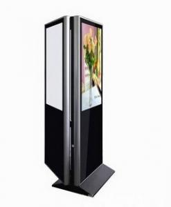 China Indoor Floorstanding Industrial Digital Signage Double Sided AD Player on sale