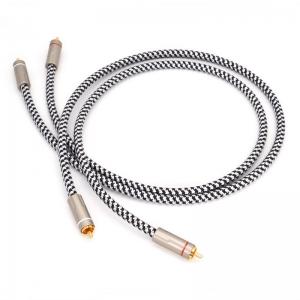 China HIFI RCA Jack Cables 3.5mm To 2RCA Audio Cable For TV PC Amplifier DVD Speaker on sale