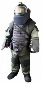  Olive Green Eod Bomb Suit 21 Layer Woven Fabric Aramid Fiber Manufactures