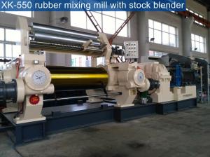 China 2 Open Roll Mixing Mill Machine XK560 Synthetic Rubber Process Machine on sale