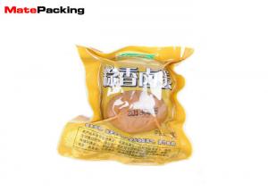  3 Side Sealed Vacuum Pack Storage Bags , High Barrier Vacuum Saver Bags With Tear Notch Manufactures