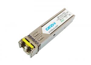  GE 1550nm-ZX Multimode SFP Fiber Module 120km Distance With LC Connector Manufactures