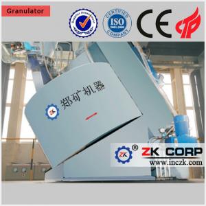 China Rotary Drum Granulator Machine / Disk Fertilizer Granulator for Sale on sale