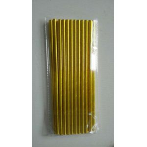  Golden color drinking paper straw Manufactures