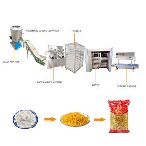China Automatic pasta making machine macaroni pasta maker machine pasta production line on sale