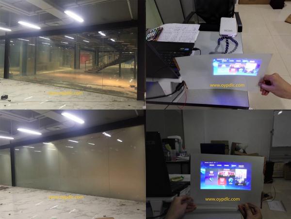 Quality High quality smart glass for rear projection for sale