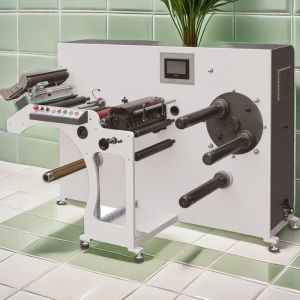 Buy cheap 350 M/Min High Speed Label Auto Rotate Turret Slitter Rewinder Machinery EPC from wholesalers
