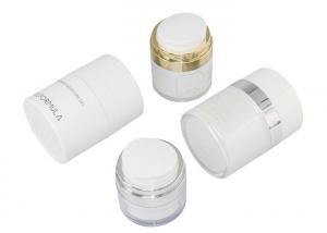  15g Airless Cosmetic Jar Acrylic Skincare Container For Cream Gel Lotion Manufactures