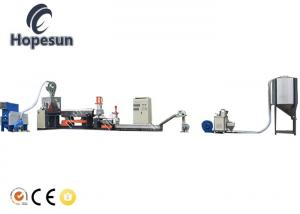 China Double Stage Pvc Pelletizing Machine / Pvc Recycling Machine High Speed on sale