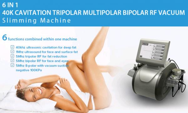 Quality Cavitation +Vacuum+ RF weight loss/fat burning Slimming and fat reduction machine for sale