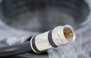  Digital Camera Transmit RG6 CATV Coaxial Cable in 20M with Compression Connector Manufactures