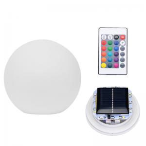  PE Plastic Glow Ball Light Remote Control Portable For Swimming Pool Manufactures