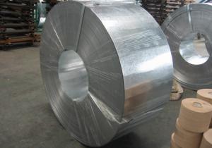  Z10 - Z27 Zinc coating 400mm Hot Dipped Galvanized Steel Strip / Strips (carbon steel) Manufactures