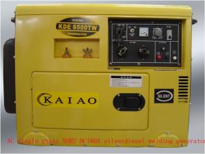  160A - 180A Super Quiet Small Diesel Generators 2KW Electric Start / Hand Start System Manufactures