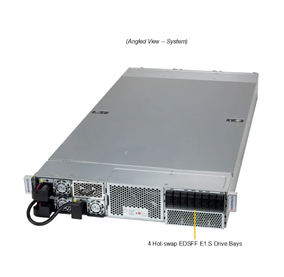 Supermicro SYS-212GB-NR 2U GPU Server with Intel® Xeon® 6700-series processors with P-cores