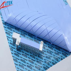 China professional Good thermal conductive Available in varies thicknesses silicone sheets for CPU,4.5mmT,2.0 g/cc on sale