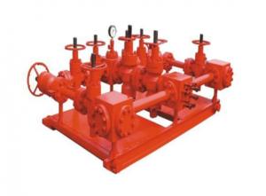 China PSL4 70MPa Drilling Fluid Manifold Manual Operation on sale