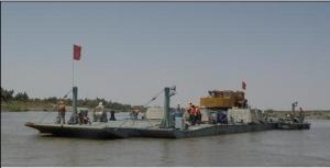 China Lake Reusable Ferry Barge Emergency With Simple Structure , Shallow Water on sale