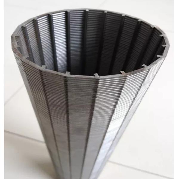 304 316 Stainless Steel Easy Installation Wedge Vibrating Mesh Filter Element