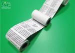 Durable Bank Receipt Thermal Paper Rolls Customized Size Logo Long Life span