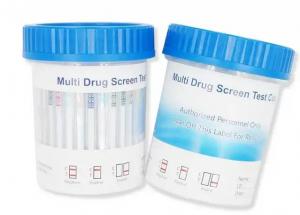  Plastic Rapid Diagnostic Test Kit ISO9001 Multi Panel Drug Of Abuse Test Cup Manufactures
