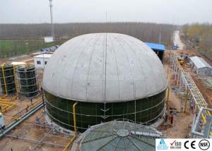  Anaerobic Biogas Digester , Biogas Storage Tank With Three Phase Separator Manufactures