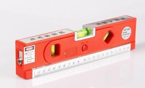 China Red Color Multifunction Laser Level with Tape Measure For Alignment And Leveling on sale