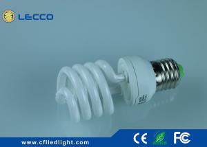  T2 Compact Fluorescent Lamps CFLS , 7mm Half Spiral Fluorescent Light Bulbs 15W 4T Manufactures