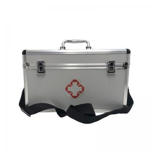  Two Detachable Layers First Aid Kit Aluminum Alloy Medical Cabinet Manufactures