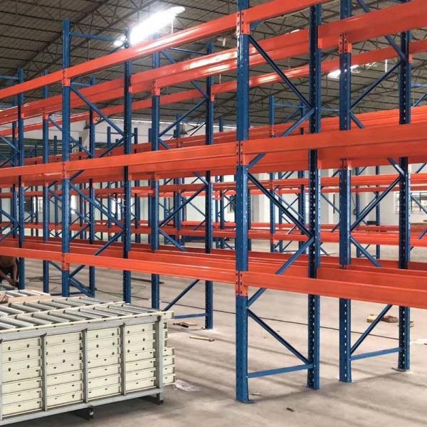Heavy Duty Pallet Racks With Customized Number Of Levels Warehouse Storage Racks