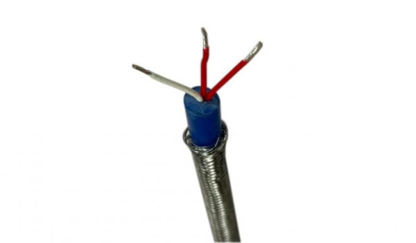 FEP Insulation RTD Extension Thermocouple Wire With SS Shield