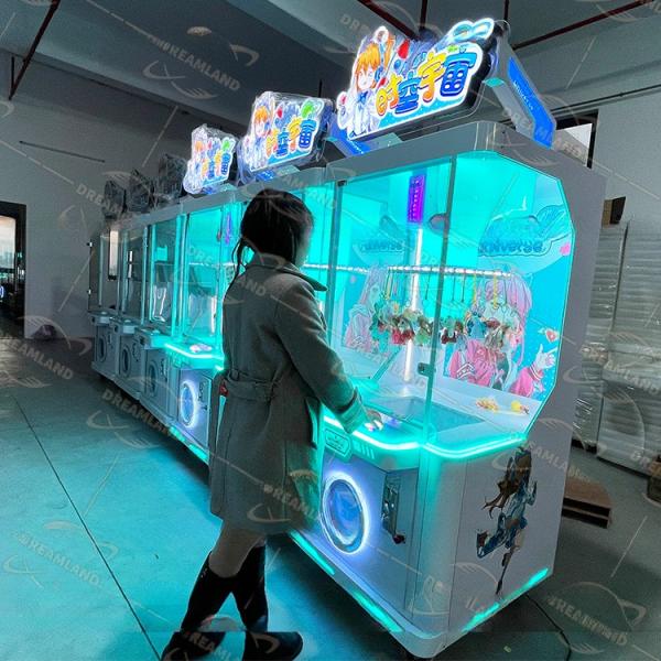 Dreamland exclusive single player hit the prize machine push toys crane vending machine for gifts