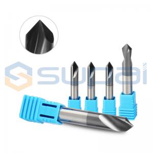 China Custom Made Chamfer End Mill For Metal Steel / Flat Countersink Drill Bit on sale