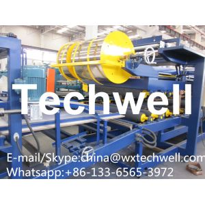  EPS Foam Insulated Sandwich Panel Making Roll Forming Machine Manufactures