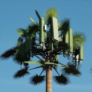  Palm Tree Fake Tree Cell Tower Camouflaged Telecommunication 5-80M Manufactures