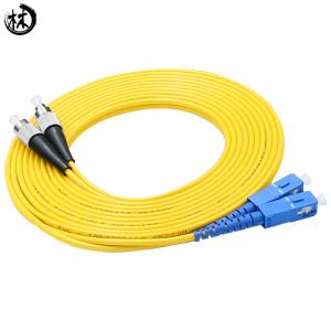  Durability Upc Sm Dx Fc Sc Patch Cord , Fiber Optic Ethernet Cable 3 Meter Manufactures