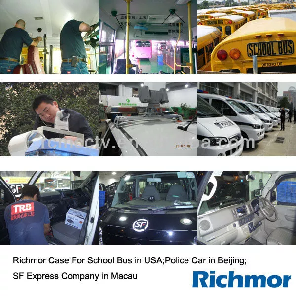 Outdoor Waterproof High Speed Rotate Car Thermal Camera With 4 Channel PTZ Controller