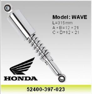  Honda Wave 110 315mm Motorcycle Rear Shock , Motors Spare Parts Oem 52400-397-023 Manufactures