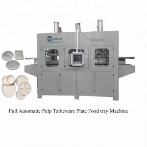 China Fiber Moulding  Pulp Food Container Thermoforming Machine 2000pcs/day on sale