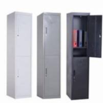 China 0.15cbm Multicolor 1.85m Tall Metal Locker Style Cabinet 2 Door Clothing Wardrobe on sale