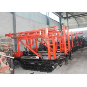 China GK 200 Hydraulic Crawler Mounted Drilling Rig ,Portable Water Well Drilling Rig on sale