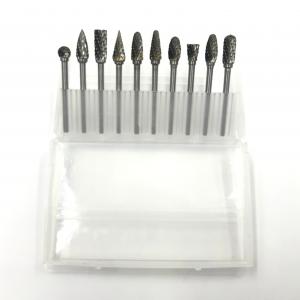  High Hardness Double Cut Carbide Rotary Burr Set Good Mechanical Stability Manufactures