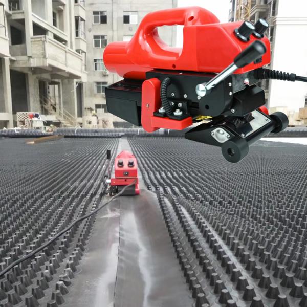 1.3kW Hand-Held Plastic Welding Machine for HDPE PVC Tarpaulin Welding Efficiency