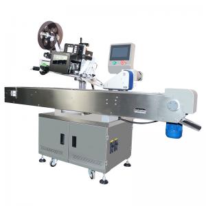  Wood Packaging Material Vacuum Blood Collection Tube Labeling Machine Horizontal Label Applicator Manufactures