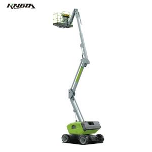 China Articulating Boom Manlift Electrical Articulated Working Height 16m DC Power on sale