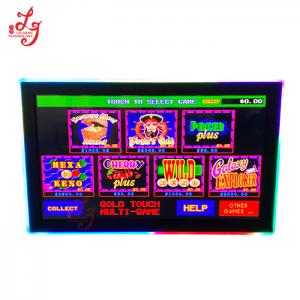  Gold Touch Slot Infrared Touch Screen 32 43 Inch Monitors With LED Lights For Lol Gold Touch Game Machines Manufactures