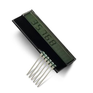 COB Graphic Segment LCD Module Monochrome , Digital 7 Segment Display